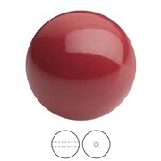 Preciosa Maxima Round Pearl Cranberry 6mm each