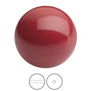 Preciosa Maxima Round Pearl Cranberry 5mm each