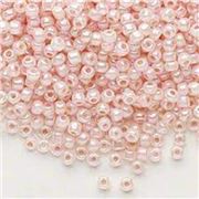 Miyuki Seed Bead Ceylon Pastel Pink 6/0 - Minimum 12g