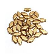 Navette 6x12mm Bronze Pale Gold Min 10g. Approx 27 beads