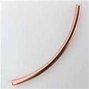 Metal Tube Curved Copper Plate  2x38mm ea