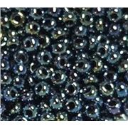 Miyuki Seed Bead Gunmetal Iris 6/0 - Minimum 12g