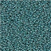 Miyuki Seed Bead Duracoat Galv. Dk. Seafoam 15/0 - Minimum 5g