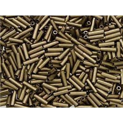 Bugle Matte Metallic Dk. Bronze 6mm (Miyuki)- Minimum 12g