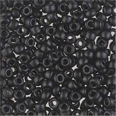 Miyuki Seed Bead Semi-Matte Black 11/0 - Minimum 8g