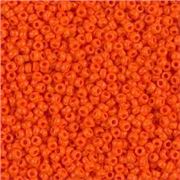 Miyuki Seed Bead Opaque Orange 15/0 - Minimum 5g