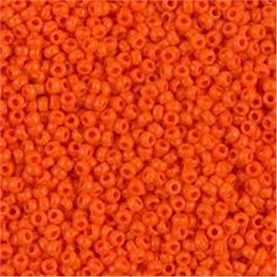 Miyuki Seed Bead Opaque Orange 15/0 - Minimum 5g