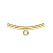 Hang Bail Tube  Gold 3.2 x 14mm ea