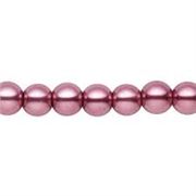 Celestial Pearl Strand Dusty Rose 12mm (approx 36 beads) each