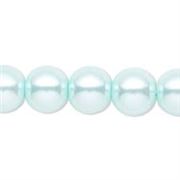 Celestial Pearl Strand Light Blue 12mm (approx 36 beads) each