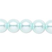 Celestial Pearl Strand Light Blue 12mm (approx 36 beads) each