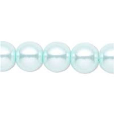 Celestial Pearl Strand Light Blue 8mm (approx 55 beads) each