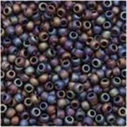 Toho Seed Bead Transparent Rainbow Frosted Amethyst 11/0 - Minimum 8g