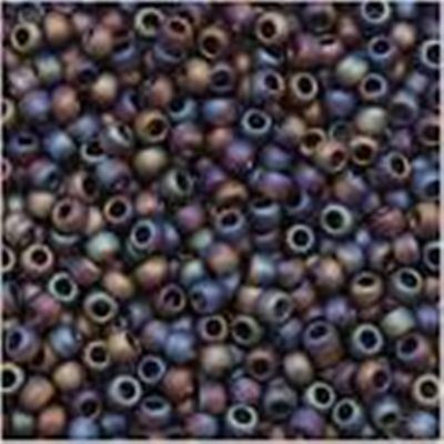 Toho Seed Bead Transparent Rainbow Frosted Amethyst 11/0 - Minimum 8g