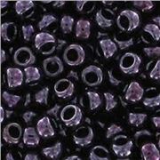 Toho Seed Bead Metallic Amethyst Gun Metal 15/0 - Minimum 5g