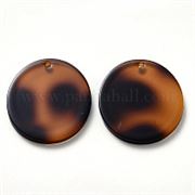 Resin Round Tortoiseshell 24mm each