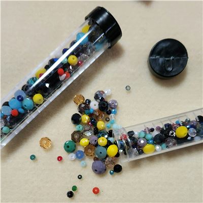 Crystal Bead Mix Approx 150 Beads. Assorted colours and shapes.