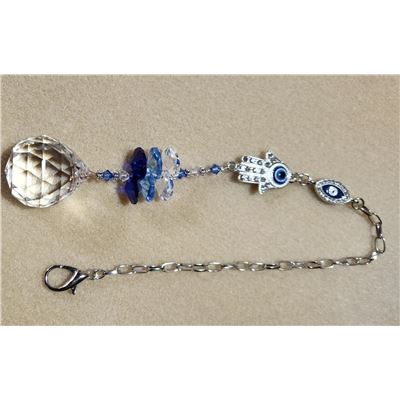 Evil Eye Suncatcher Kit each.  Approx 28cm with 30mm Prism.