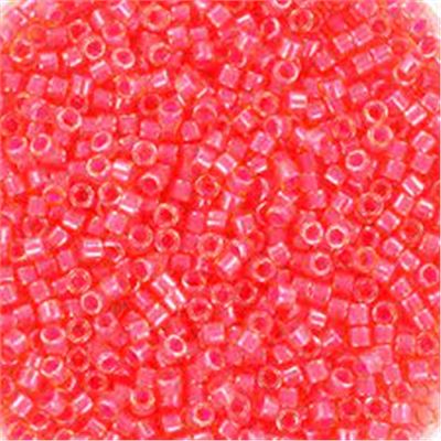 Delica DBR 2051 Poppy Red Luminous Neon 11/0 - Minimum 3grams