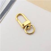 Swivel Snap Clasp Gold 33x13x5mm each