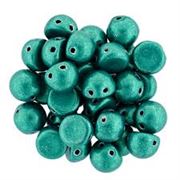 Czechmate Cabochon 7mm Saturated Metallic Arcadia 2 Hole each