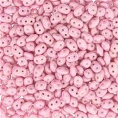 Superduo 2.5 x 5mm Chalk Lilac Lustre Approx 24g