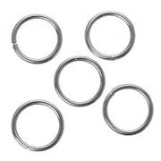 Jump Rings Nickel 10x1mm ea