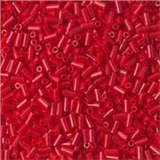 Bugle Opaque Red 3mm Min 12g Miyuki