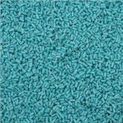 Bugle Opaque Turquoise Green 3mm Min 12g Miyuki