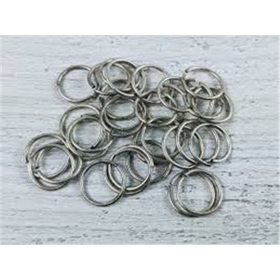 Jump Rings Nickel Thick 12x1.2mm ea