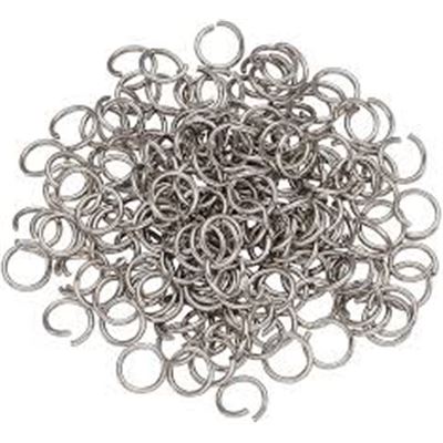 Jump Ring  Thin Nickel 5x0.8mm ea