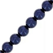 Preciosa Maxima Round Pearl Dark Blue 10mm each