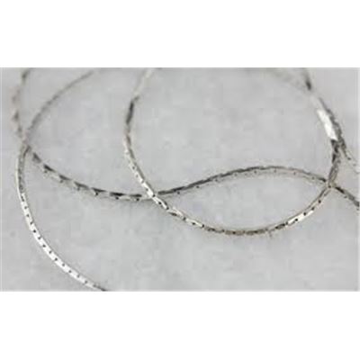 Cobra Chain Silver Metallic FC495S 1mm per metre