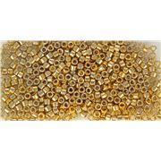 Delica DBR 34 Lt. Gold 24KT Gold Plated Metallic 11/0 - Minimum 3g