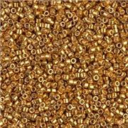 Delica DBR 1833 Duracoat Galv. Yellow Gold 11/0 - Minimum 3g