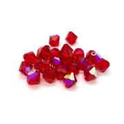 Preciosa MC Rondelle Light Siam Shimmer 3mm each