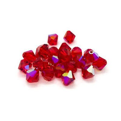 Preciosa MC Rondelle Light Siam Shimmer 3mm each