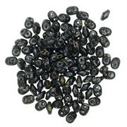 Superduo 2.5 x 5mm Jet Travertine Dark Min 10grams.
