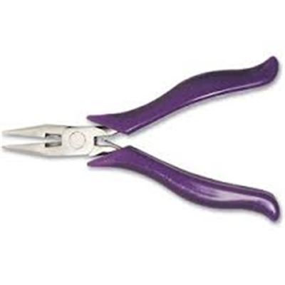 Beadsmith Ergo Chain Nose Pliers Purple w/ Lapjoint & side cutters Each