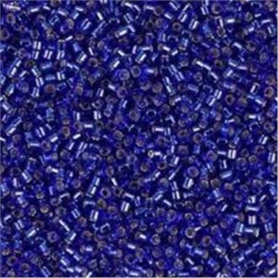 Delica DBR 46 Silver Lined Cobalt 11/0 - Minimum 3g
