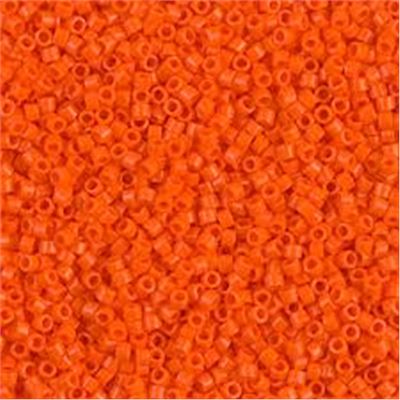 Delica DBR 722 Orange Opaque 11/0 - Minimum 3g
