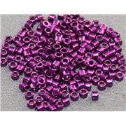 Delica DBR 463 Dark Fuschia Galvanized 11/0 - Minimum 3g