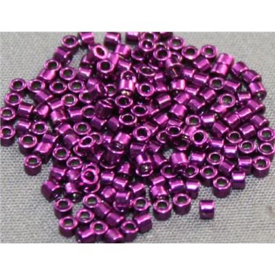 Delica DBR 463 Dark Fuschia Galvanized 11/0 - Minimum 3g