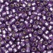 Delica DBR 695 Violet Semi Matte Silverlined 11/0 - Minimum 3g