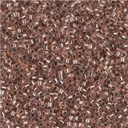 Delica DBR 37 Copper Lined Crystal Transparent 11/0 - Minimum 3g
