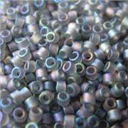 Delica DBR 863 Matte Grey AB 11/0 gram - Minimum 3g