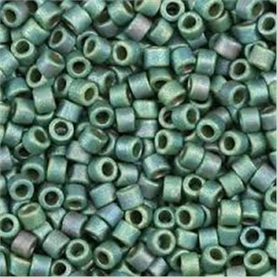 Delica DBR 373  Matte Metallic Leaf Green 11/0 - Min 3g