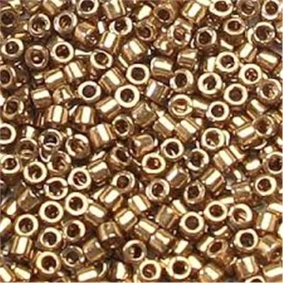 Delica DBR 22L Metallic Light Bronze 11/0 - Minimum 3g