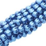 6mm Czech Melon Beads
