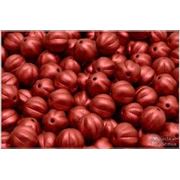 6mm Melon Glass Pearl Crimson each